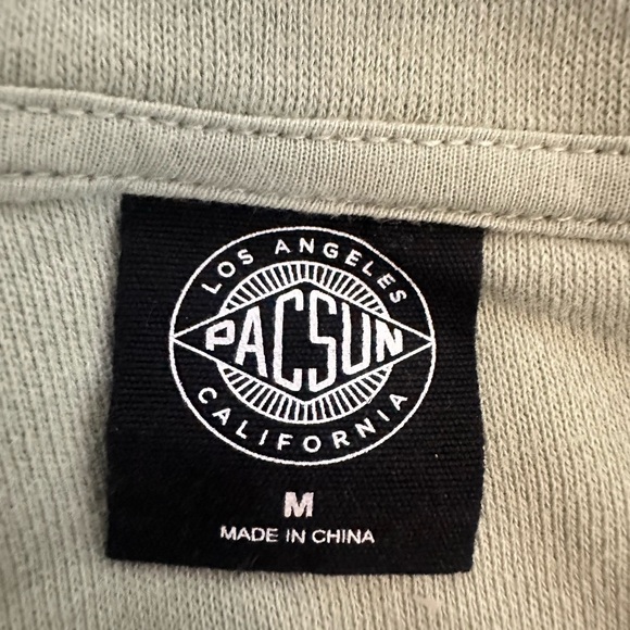 Green Cropped Button Up Cardigan Jacket - Picture 2 of 2